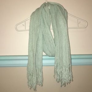 Mint green scarf